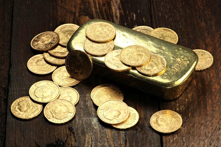 Monedas y lingotes de oro para mantener el poder adquisitivo en la jubilación