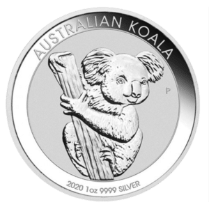 Moneda de plata Koala 2020
