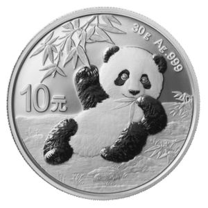 Moneda de plata Panda 2020